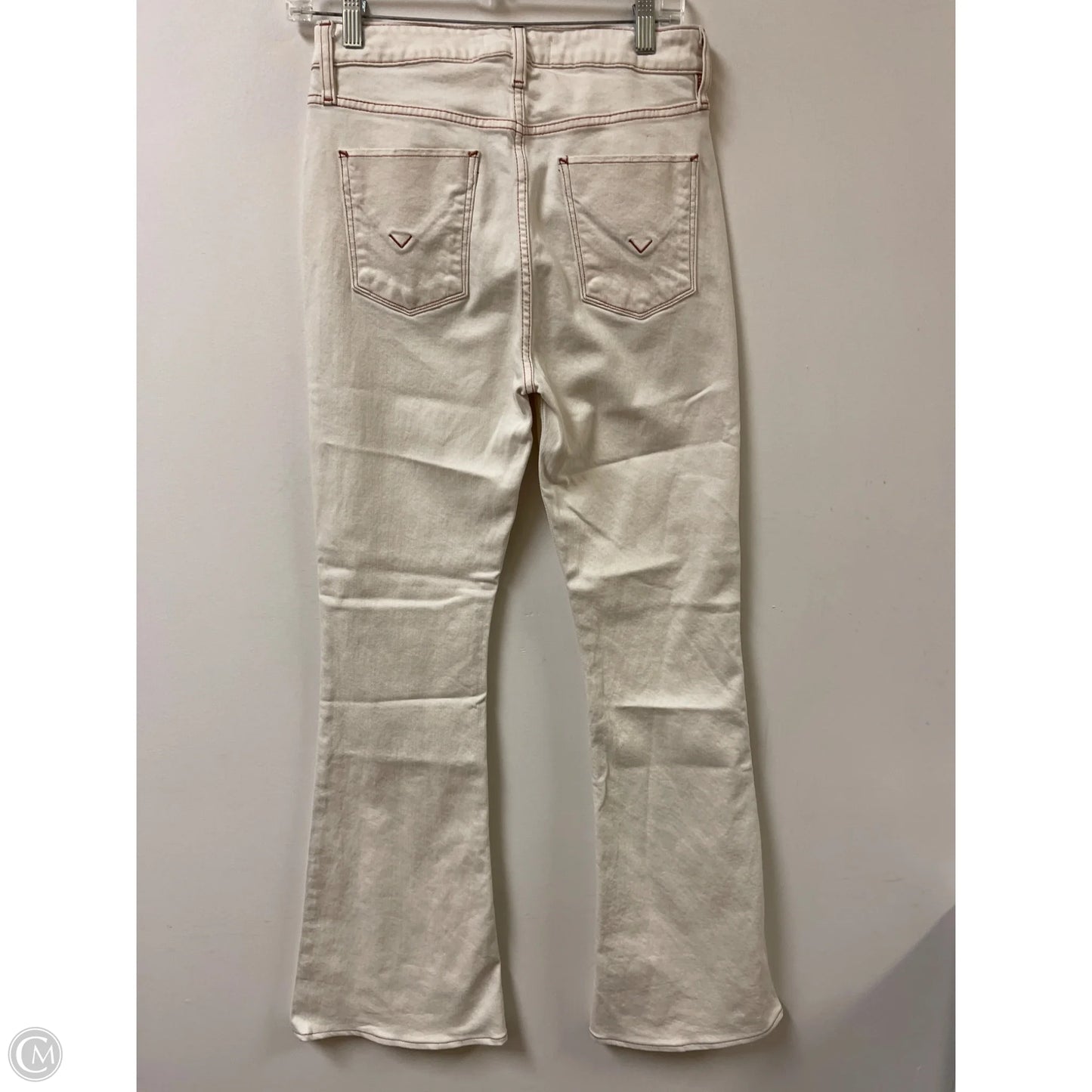 Jeans Boot Cut By Hudson In Cream, Size: 6