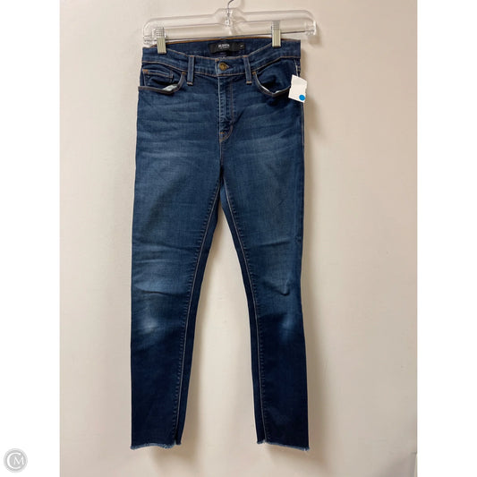 Jeans Skinny By Hudson In Blue Denim, Size: 4