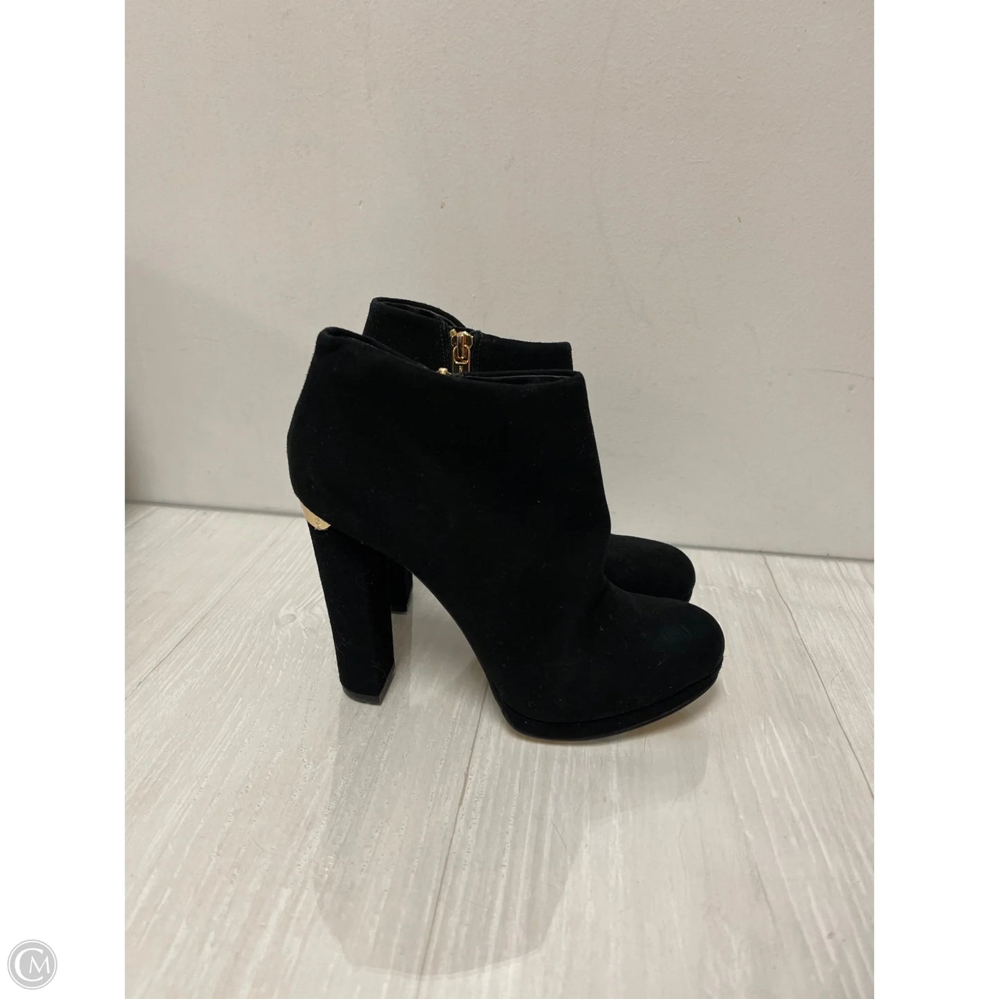Boots Ankle Heels By Michael By Michael Kors In Black, Size: 5.5