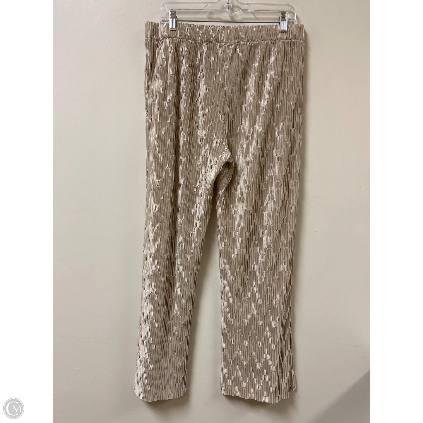 Pants Lounge By Clothes Mentor In Cream, Size: 12