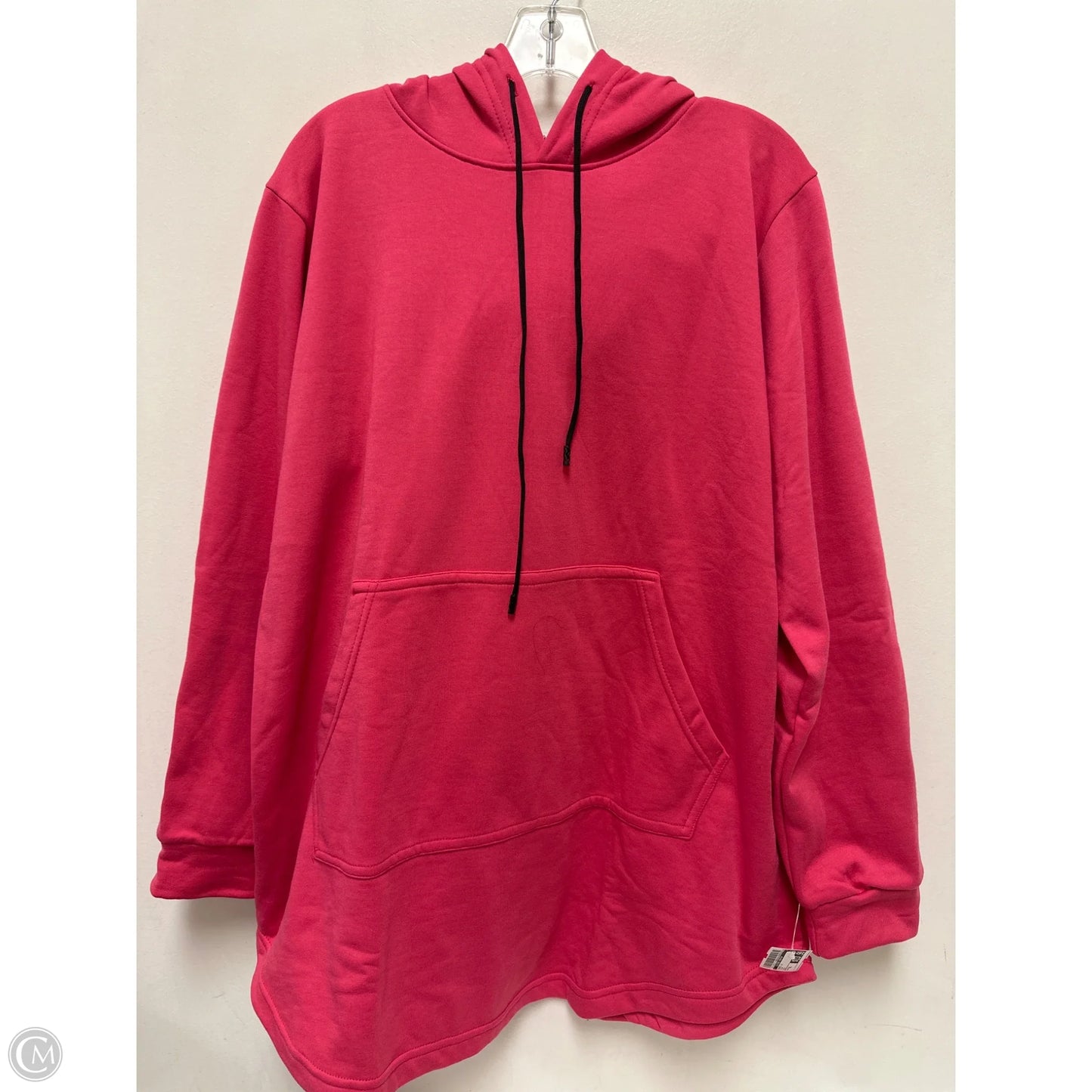 Tunic Long Sleeve By Clothes Mentor In Pink, Size: Xl