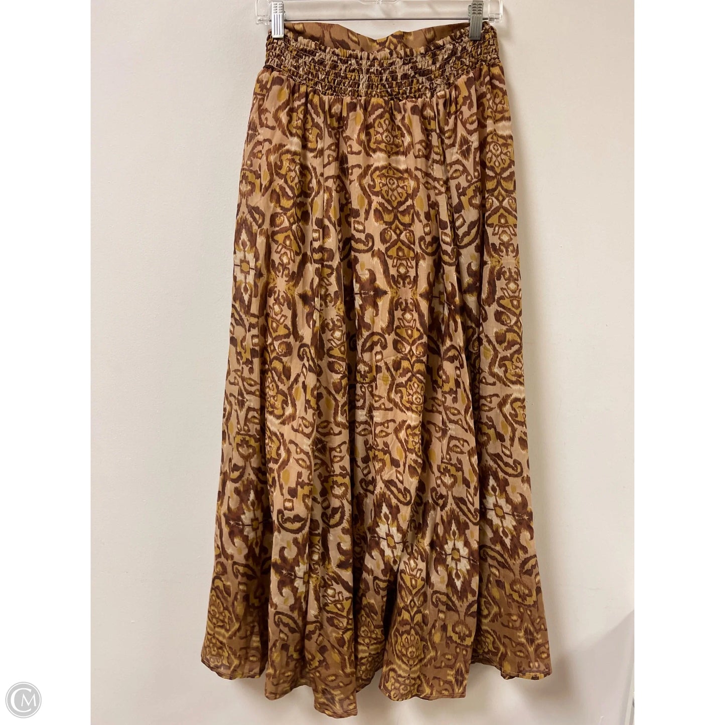 Skirt Maxi By Clothes Mentor In Tan, Size: 8
