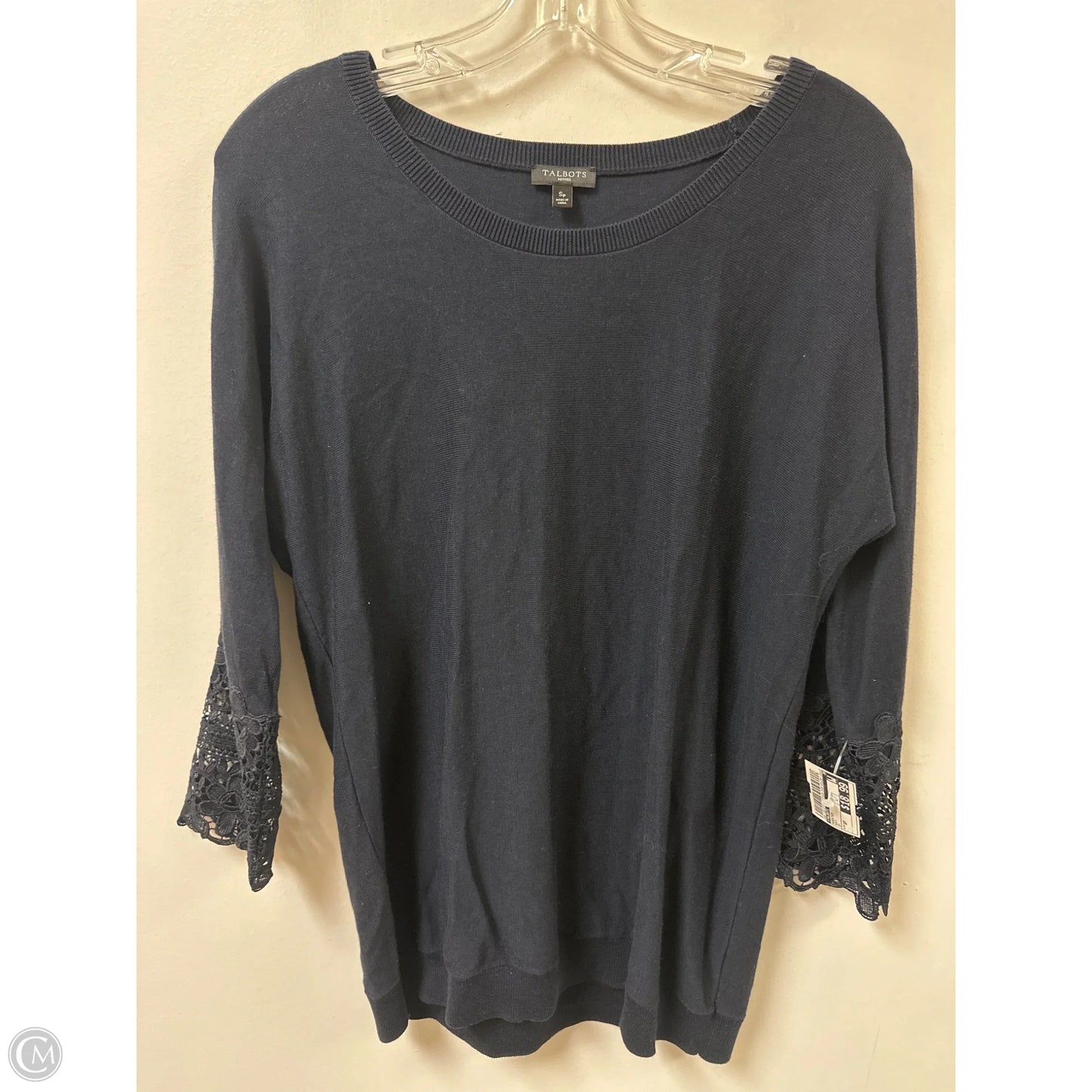 Sweater By Talbots In Navy, Size: Sp