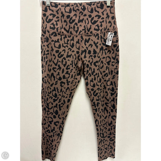 Athletic Pants By Legend In Animal Print, Size: L