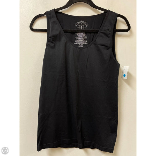 Top Sleeveless By Gloria Vanderbilt In Black, Size: L