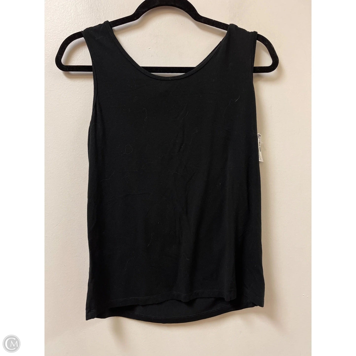 Top Sleeveless By Multiples In Black, Size: S