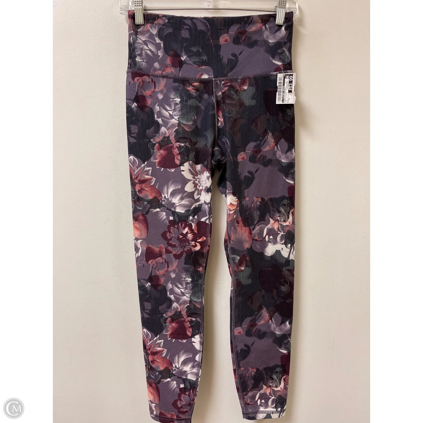 Athletic Pants By Clothes Mentor In Grey & Purple, Size: M