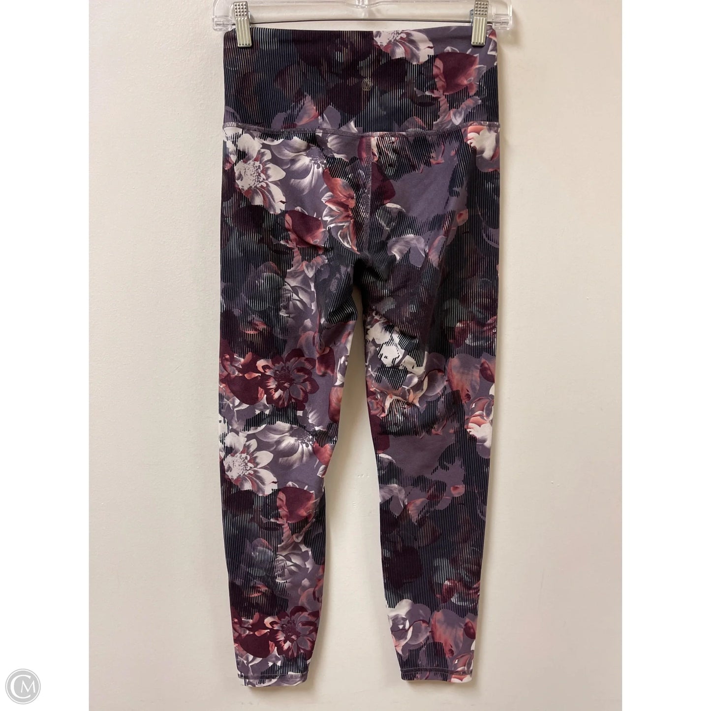 Athletic Pants By Clothes Mentor In Grey & Purple, Size: M