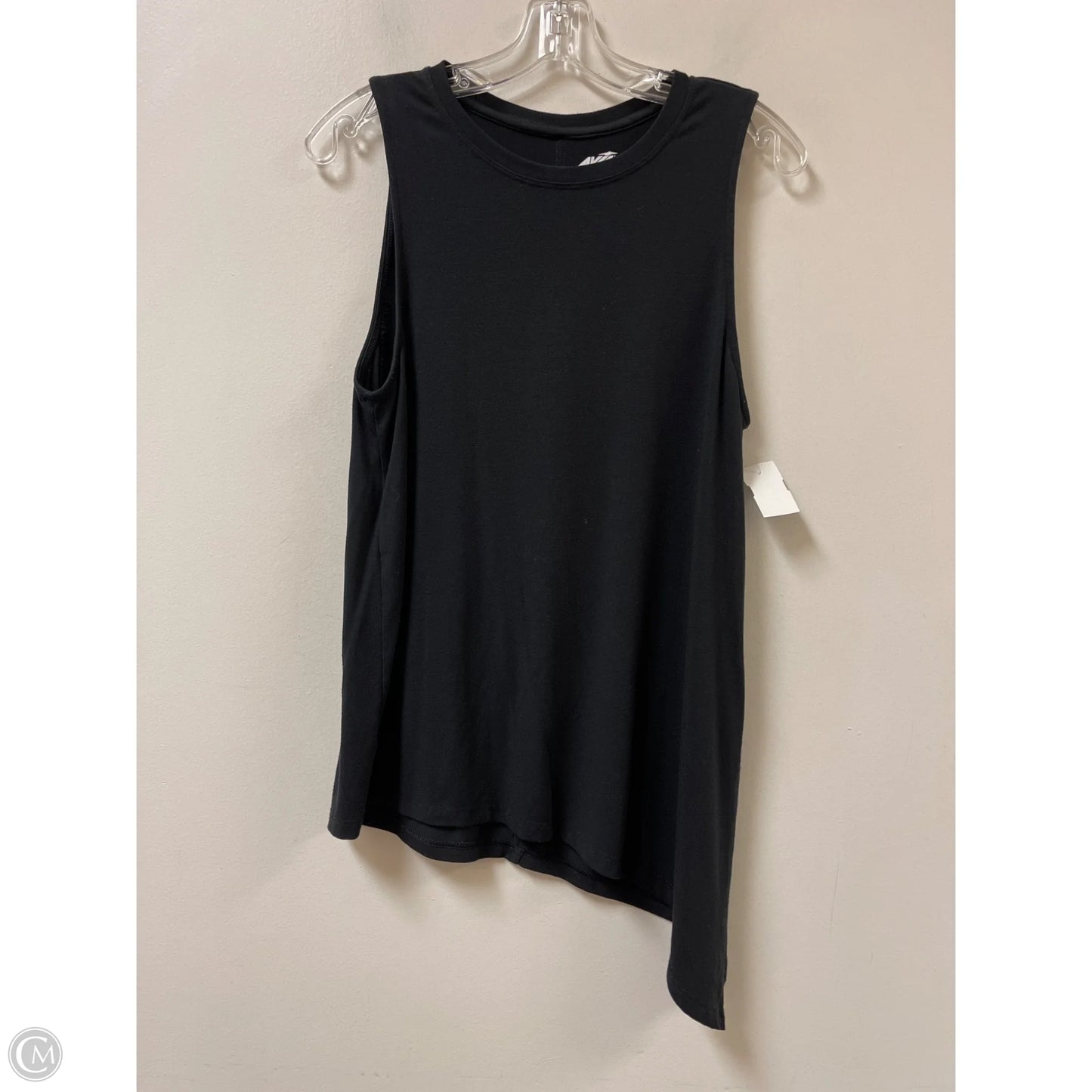 Athletic Tank Top By Avia In Black, Size: L