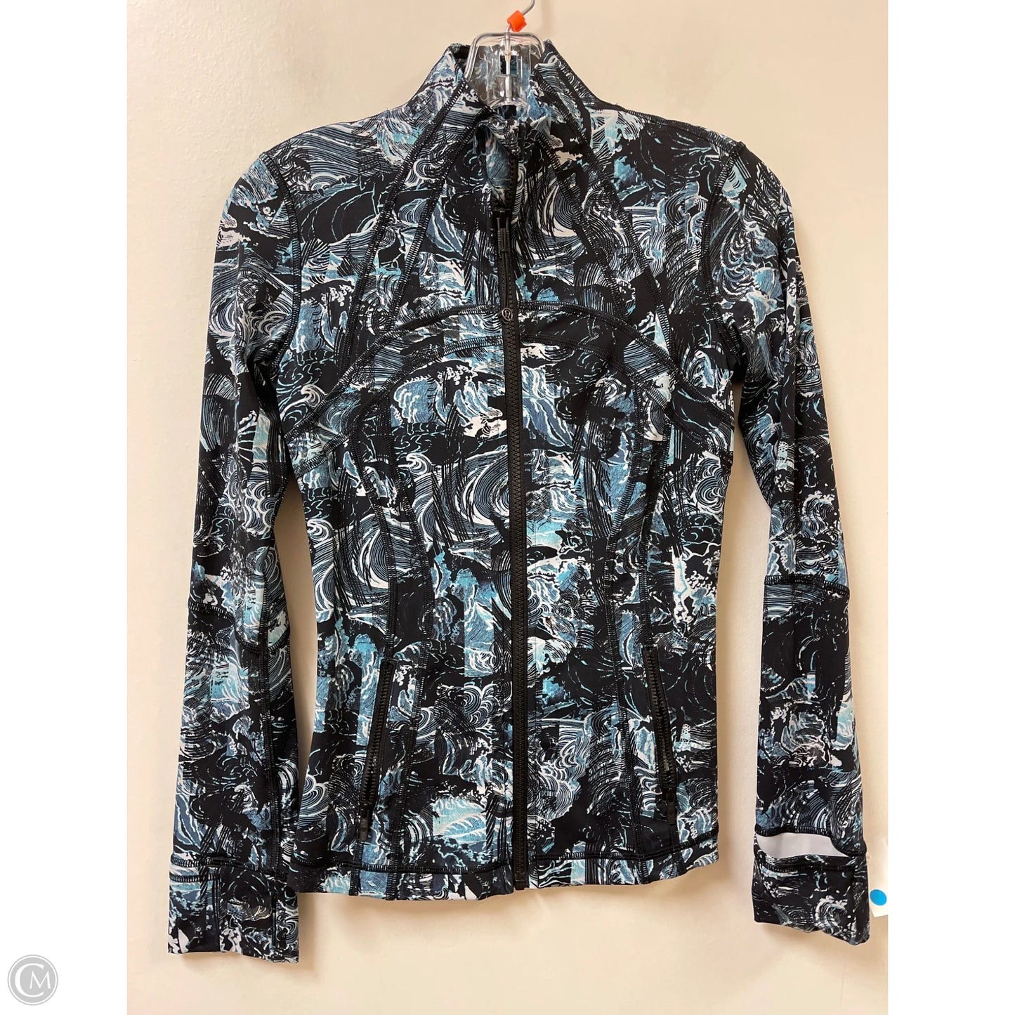 Athletic Jacket By Lululemon In Bronze, Size: 4