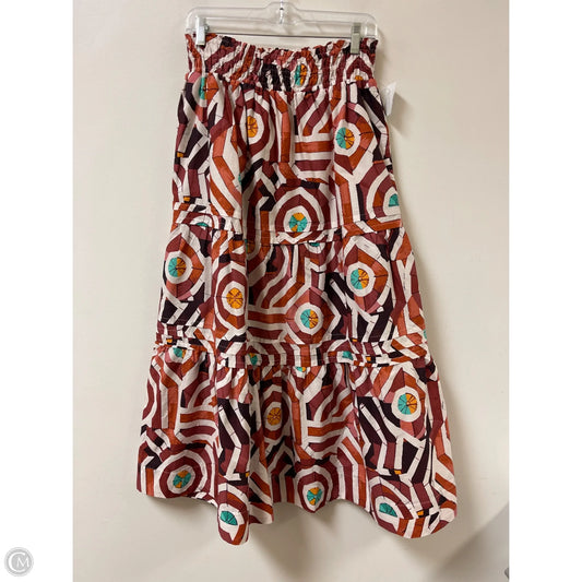 Skirt Maxi By Anthropologie In Multi-colored, Size: 6