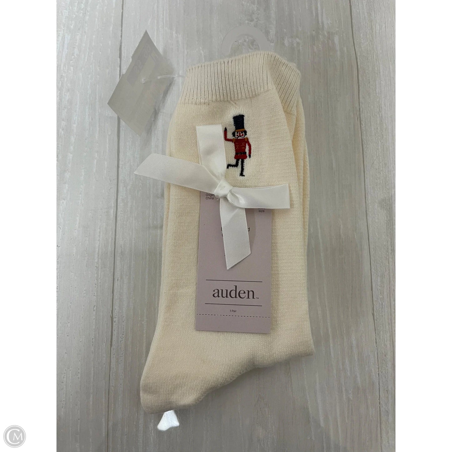 Socks By Clothes Mentor In Cream, Size: 0