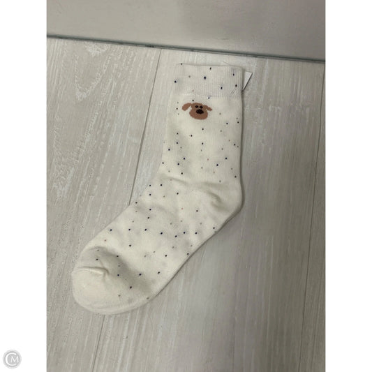 Socks By Clothes Mentor In Cream, Size: 0
