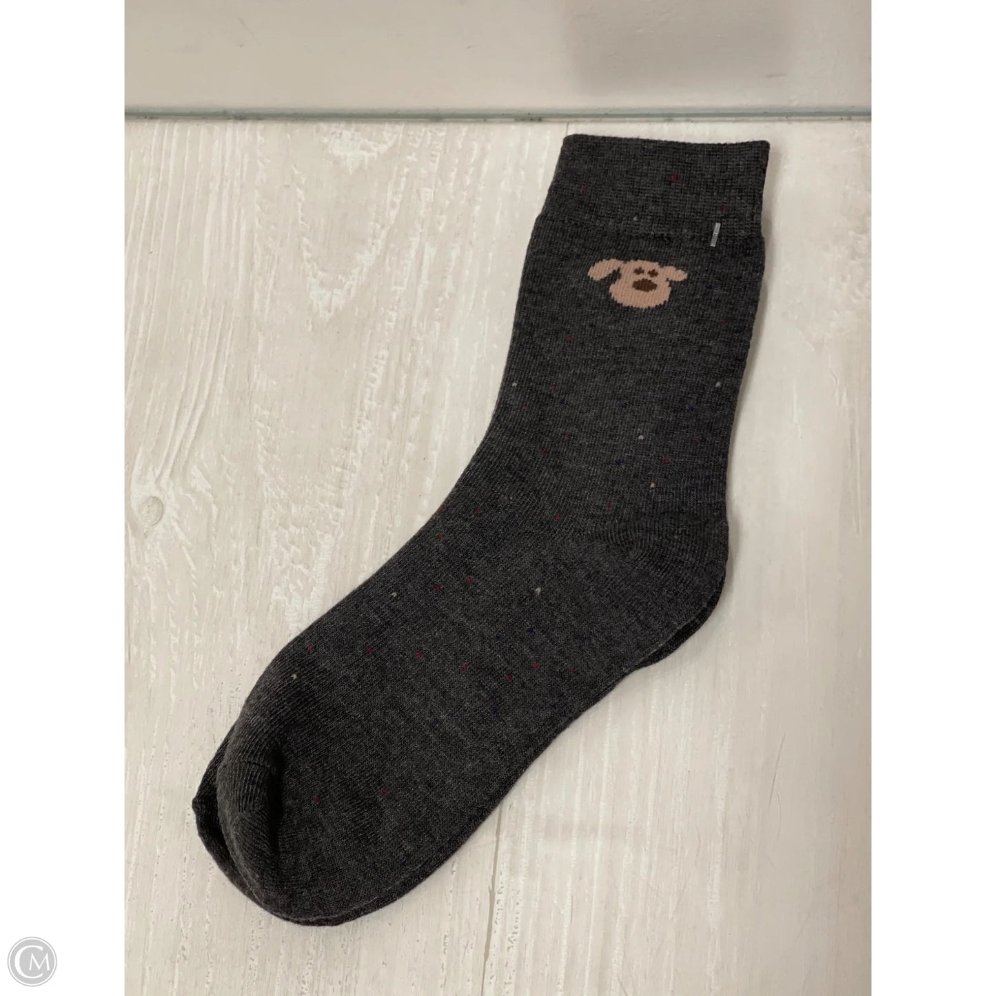 Socks By Clothes Mentor In Grey, Size: 0