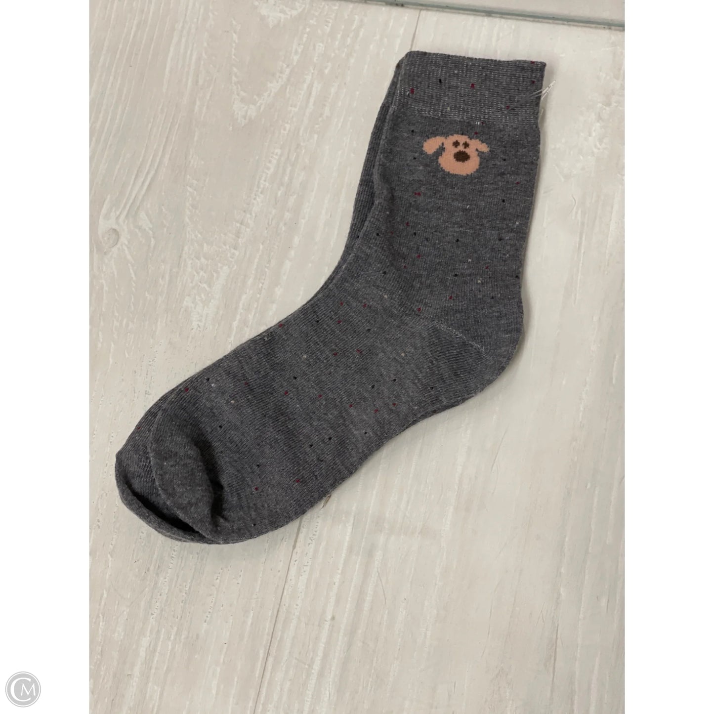 Socks By Clothes Mentor In Grey, Size: 0