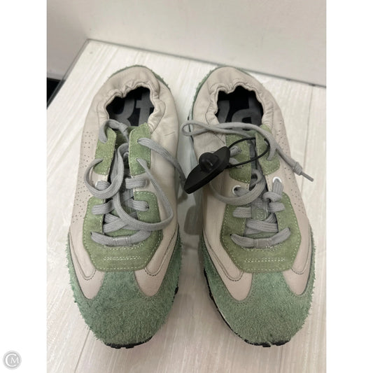 Shoes Athletic By P448 In Green & White, Size: 9.5