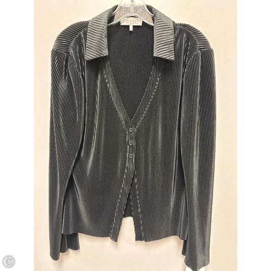 Blouse Long Sleeve By Wayf In Black, Size: M