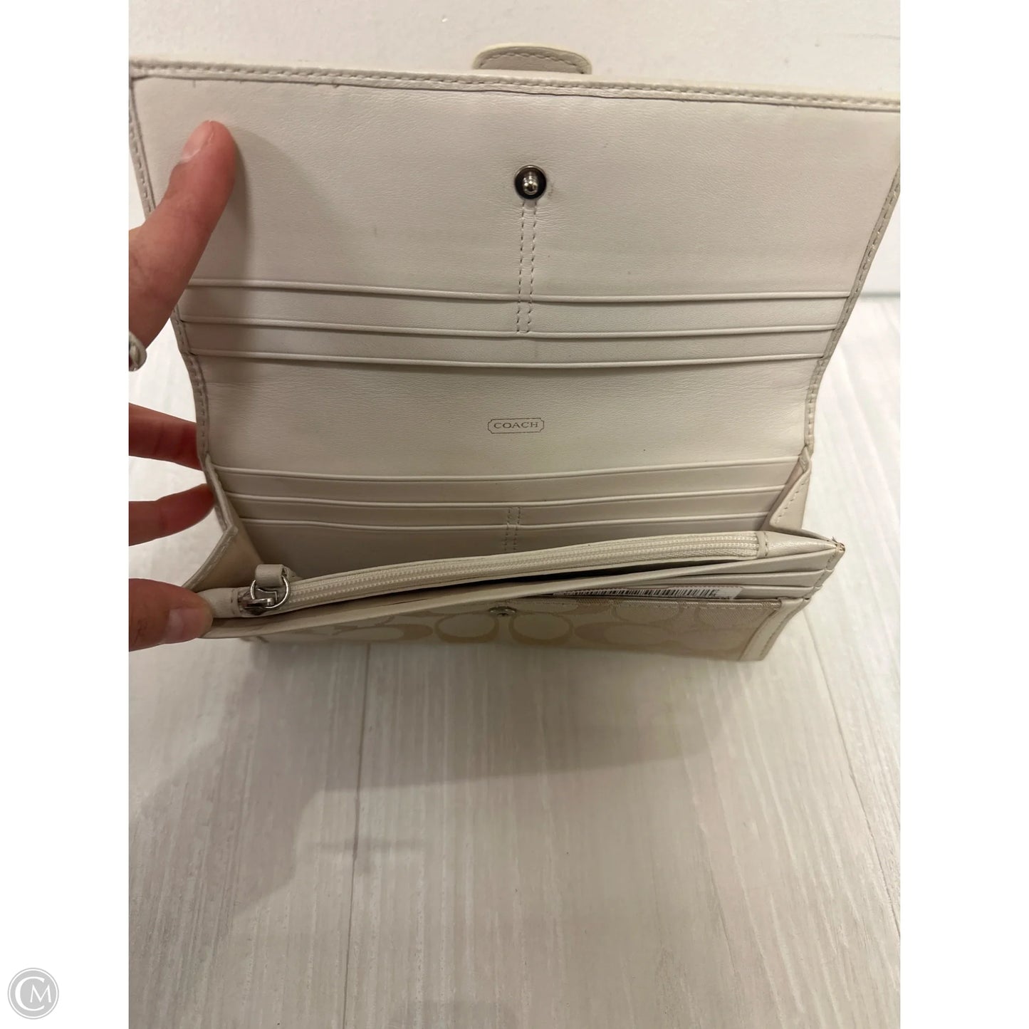 Wallet Designer By Coach, Size: Medium