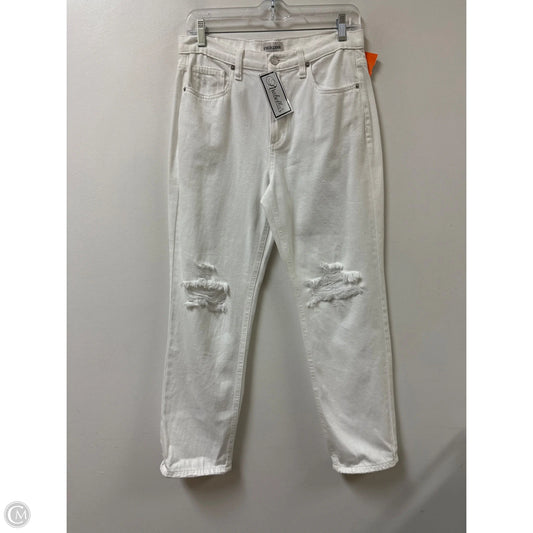 Jeans Boyfriend By Sneak Peek In White, Size: 4