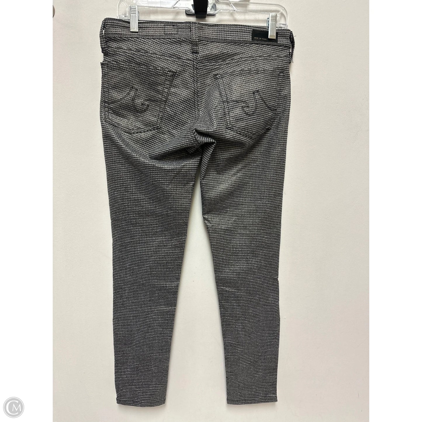 Pants Leggings By Adriano Goldschmied In Black & White, Size: 4