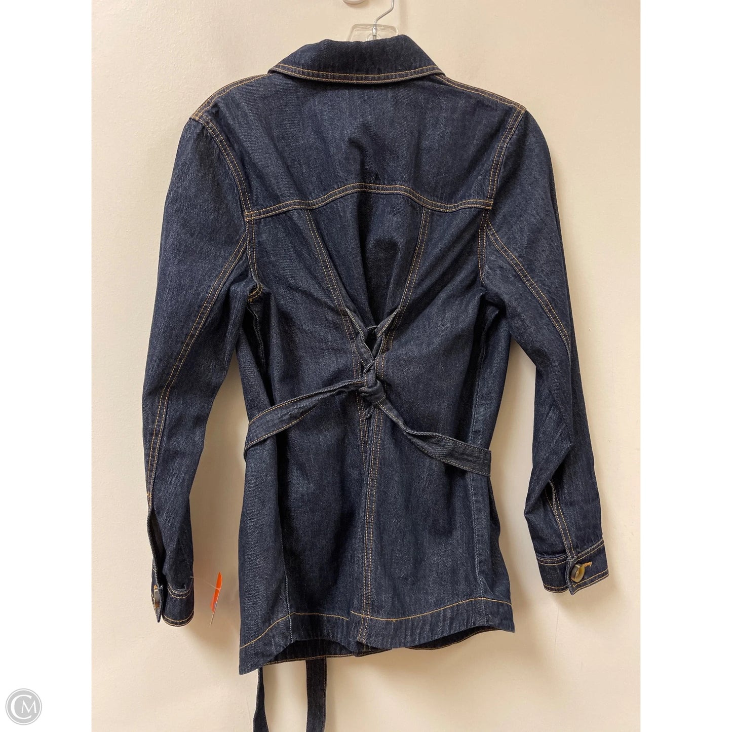 Jacket Denim By Cabi In Blue Denim, Size: S