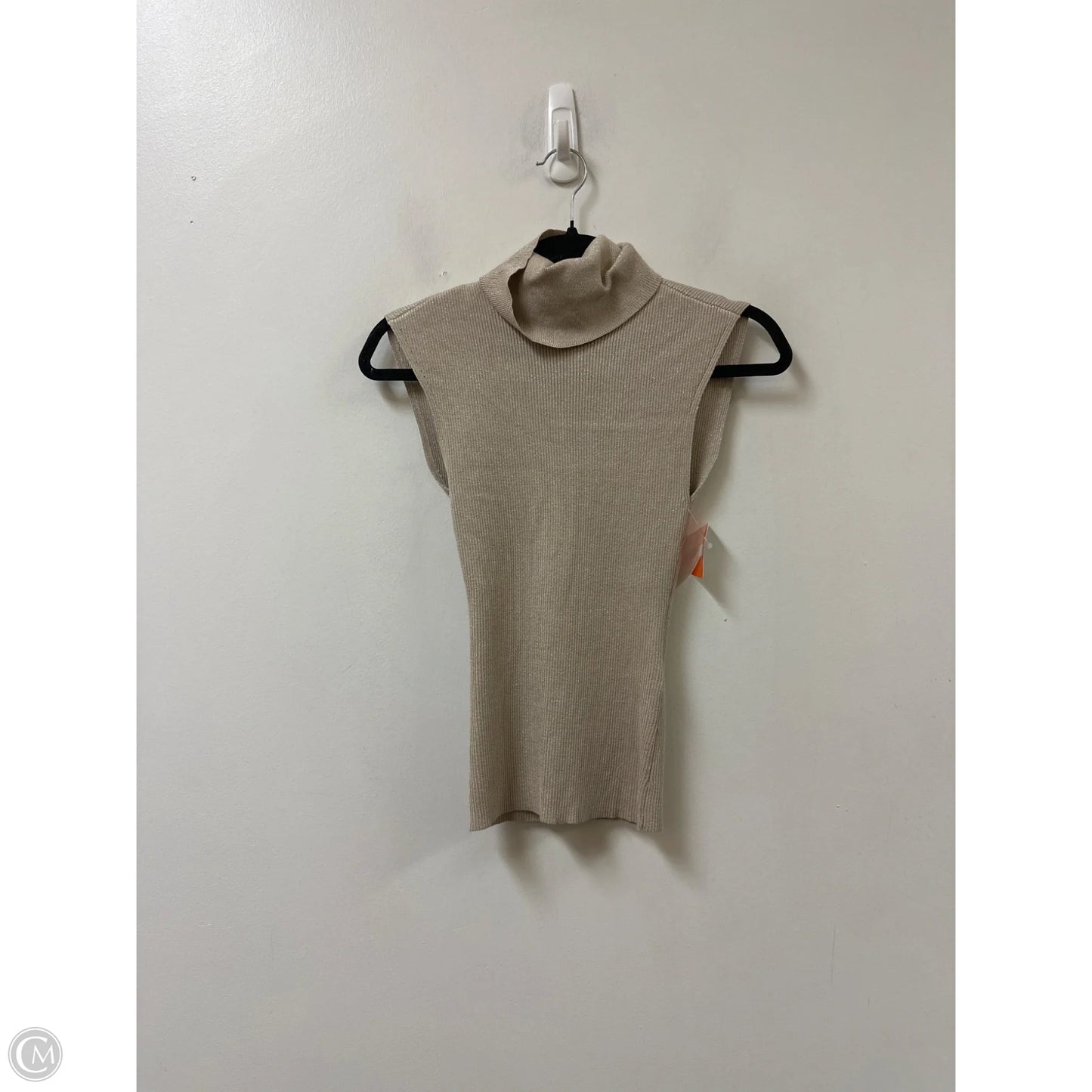 Top Sleeveless By White House Black Market In Cream, Size: Xs