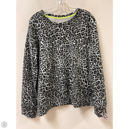 Athletic Sweatshirt Crewneck By Ideology In Grey, Size: Xl