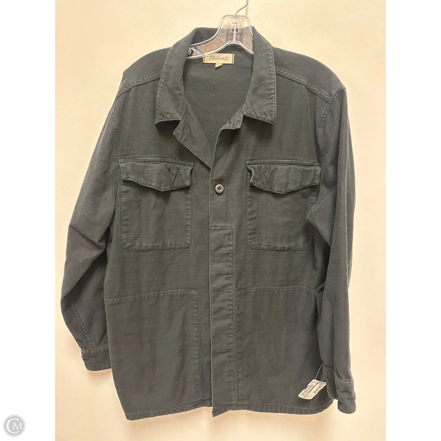 Jacket Utility By Madewell In Black, Size: L