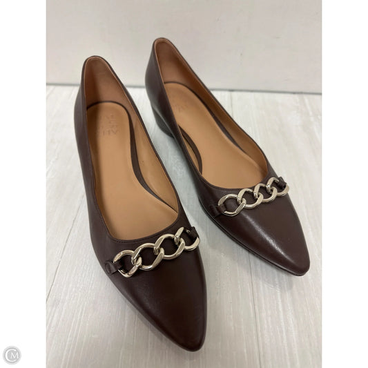 Shoes Heels Block By Naturalizer In Brown, Size: 9.5