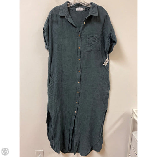 Dress Casual Maxi By Bluivy In Green, Size: M