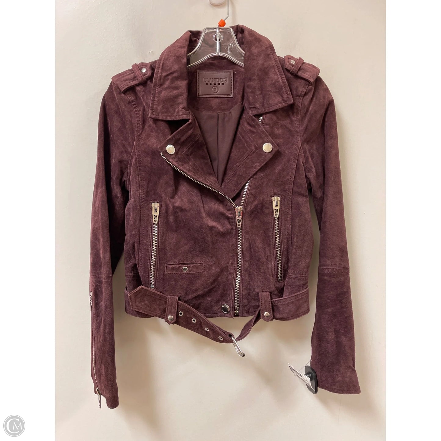 Jacket Leather By Blanknyc In Red, Size: S