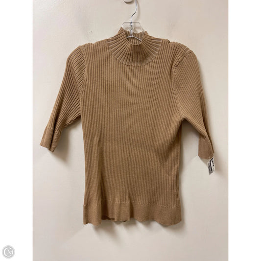 Sweater By Dkny In Tan, Size: Xl