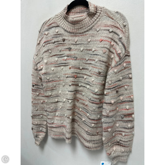 Sweater By Loft In Cream, Size: M