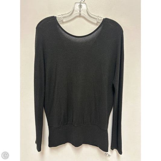 Top Long Sleeve By White House Black Market In Black, Size: Xs