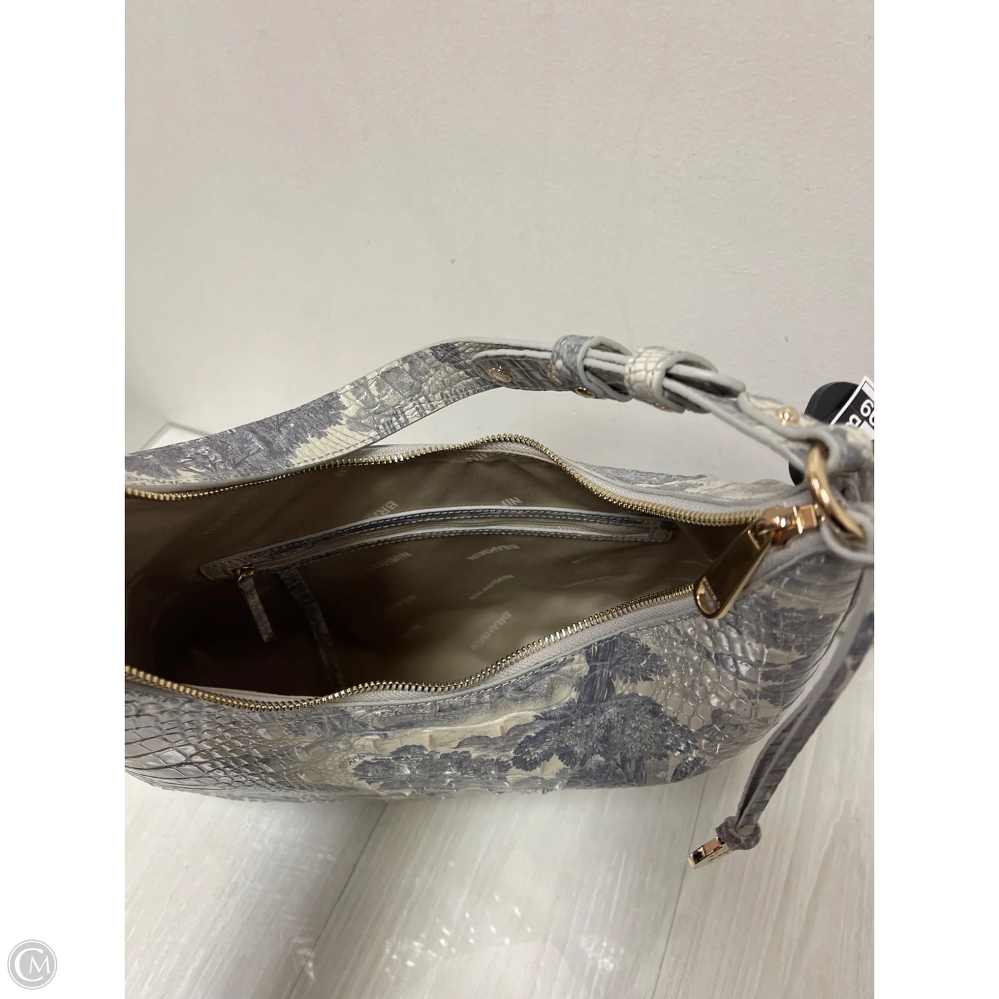 Handbag Designer By Brahmin, Size: Medium