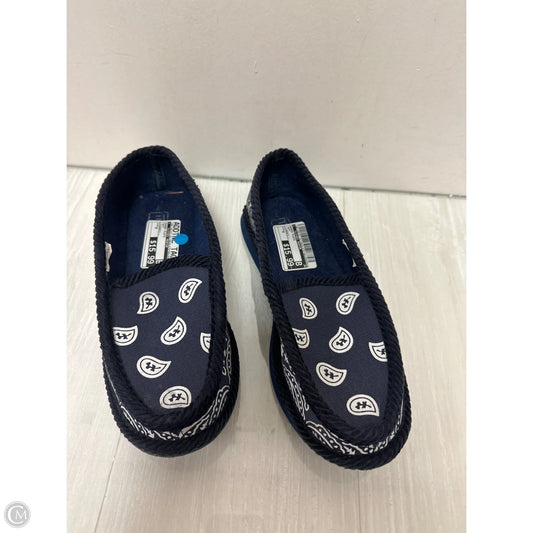 Shoes Flats By Clothes Mentor In Navy, Size: 8