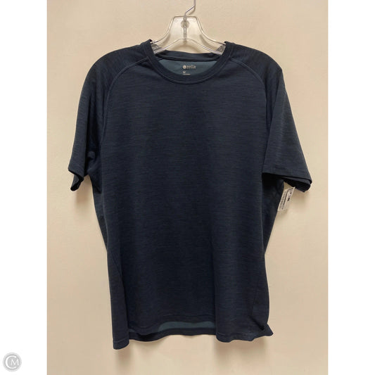 Athletic Top Short Sleeve By Zella In Black, Size: M
