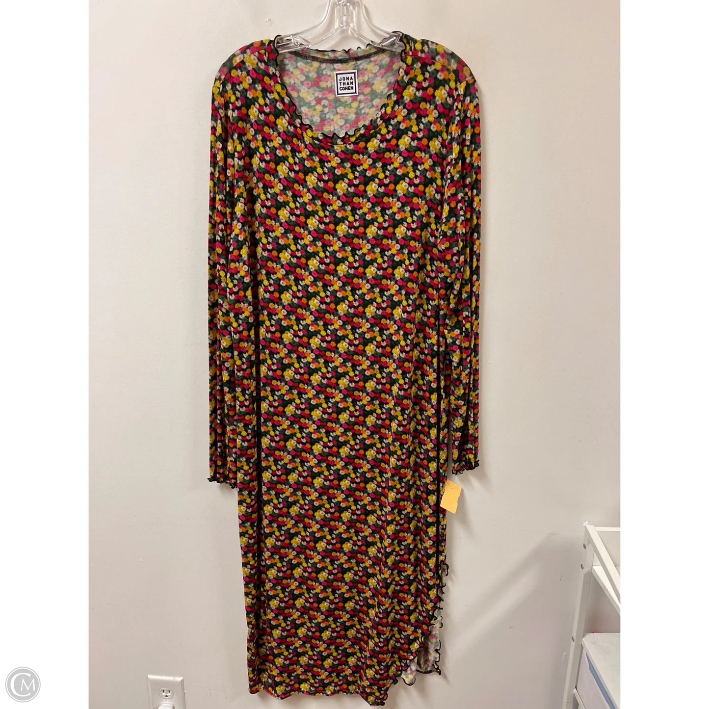 Dress Casual Maxi By Clothes Mentor In Floral Print, Size: Xl