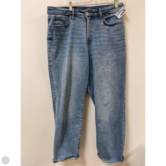 Jeans Wide Leg By Old Navy In Blue Denim, Size: 12