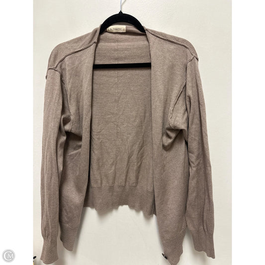 Sweater Cardigan By By Together In Brown, Size: M