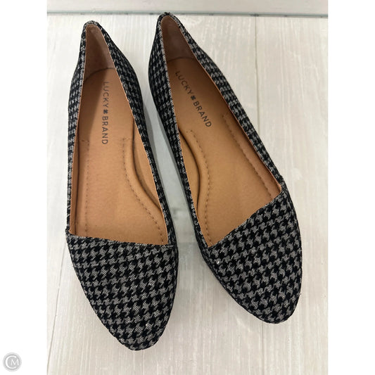 Shoes Flats By Lucky Brand In Black & Grey, Size: 7