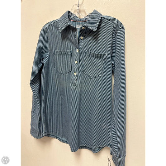 Top Long Sleeve By Lands End In Navy, Size: Xs
