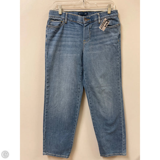 Jeans Cropped By Clothes Mentor In Blue Denim, Size: 2