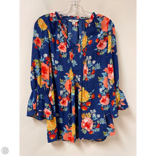 Top Long Sleeve By The Pioneer Woman In Purple, Size: S