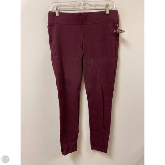 Pants Cropped By Loft In Red, Size: 8