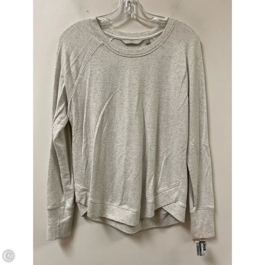 Athletic Sweatshirt Crewneck By Athleta In Grey, Size: M