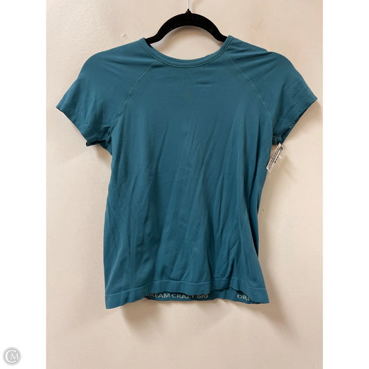 Athletic Top Short Sleeve By Athleta In Green, Size: M