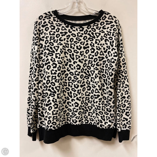 Top Long Sleeve By Clothes Mentor In Animal Print, Size: S