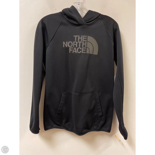Athletic Sweatshirt Hoodie By The North Face In Black, Size: M