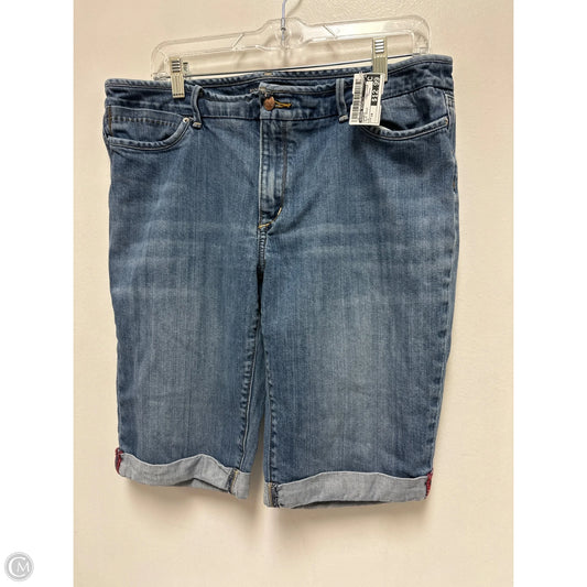 Shorts By Banana Republic In Blue Denim, Size: 14